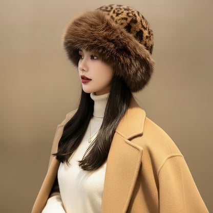 Chapeau en fausse fourrure