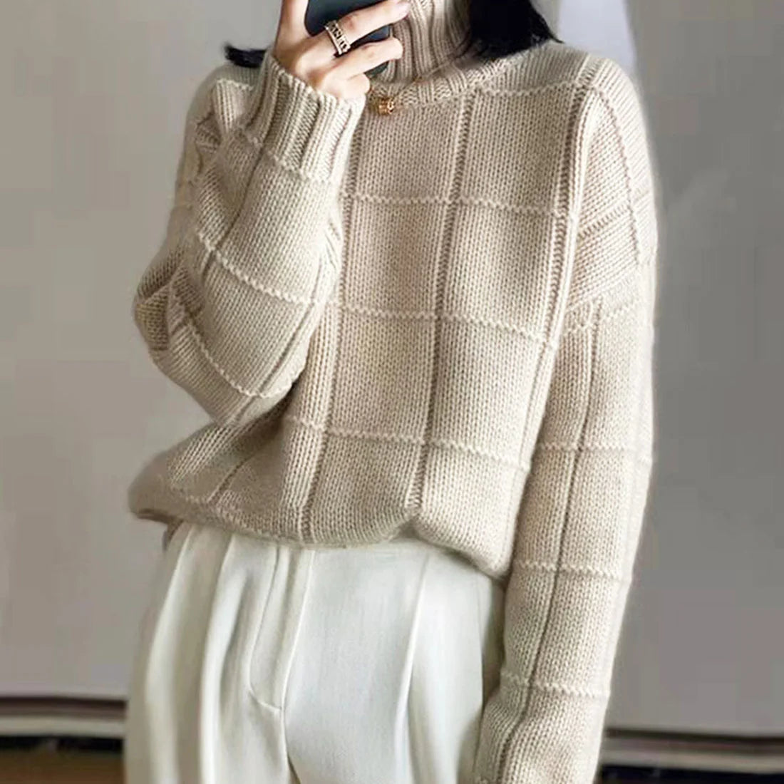 Pull en cachemire hiver 2025