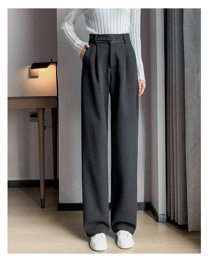 Pantalon À Jambes Larges