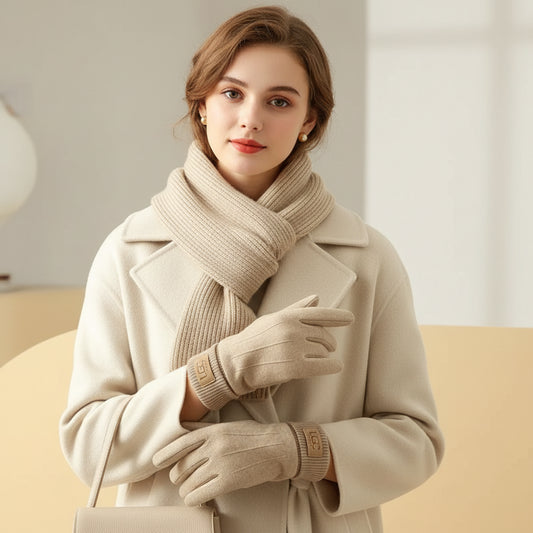 Gants d'hiver en cachemire