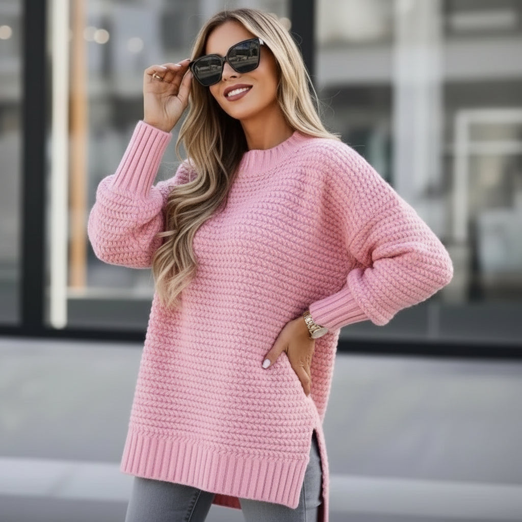 Pull Col montant Tricoté