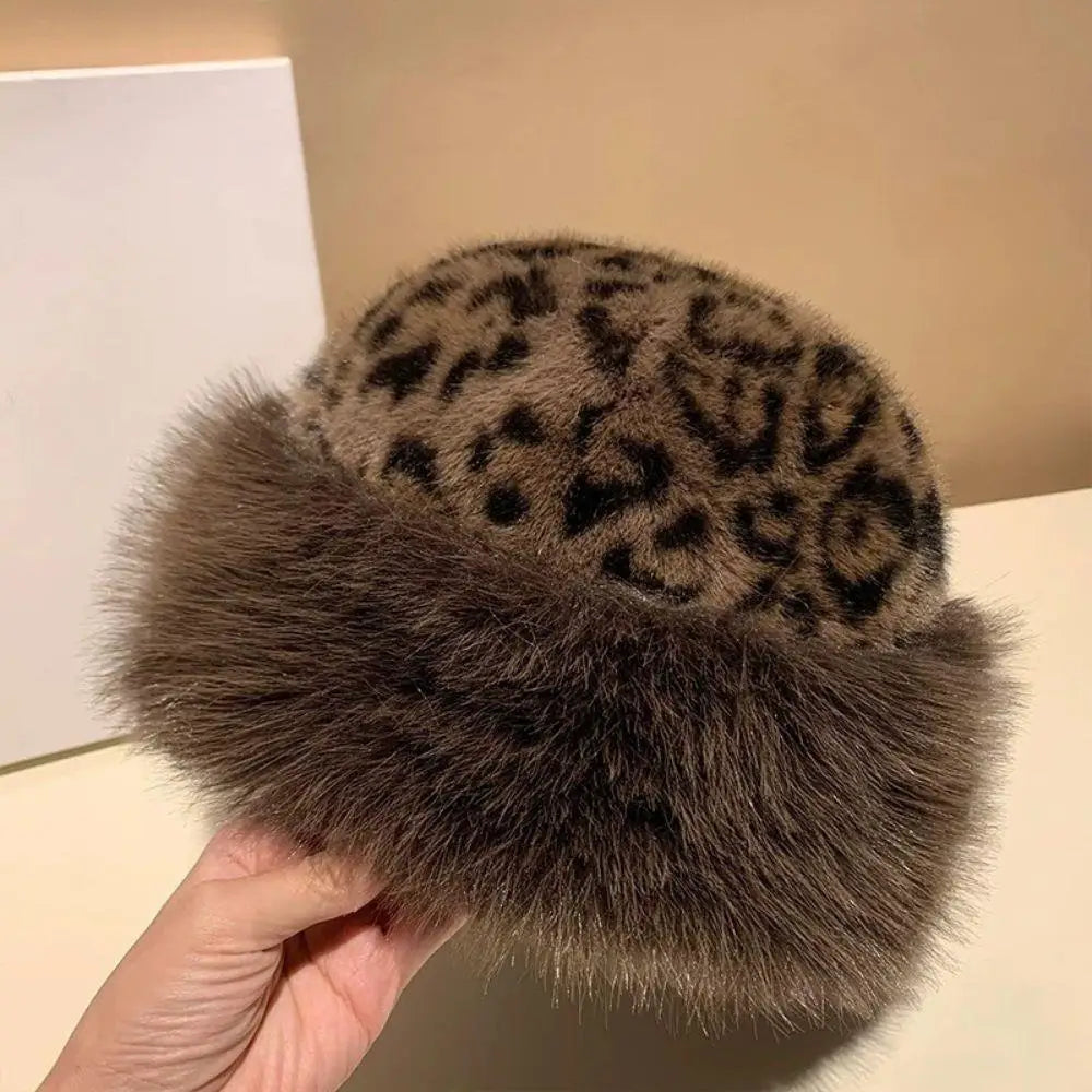 Chapeau en fausse fourrure