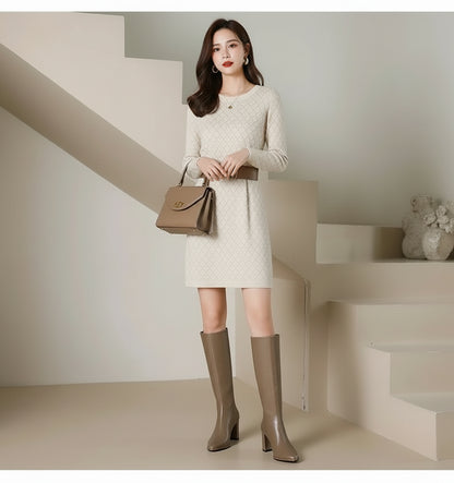 Bottes à talons hauts