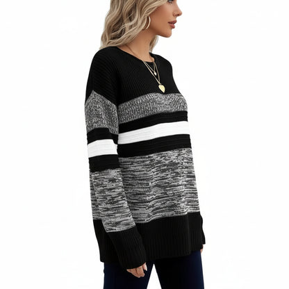 Pull en tricot à manches longues